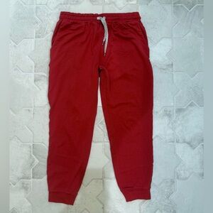 Vuori Red Heather Performance Jogger